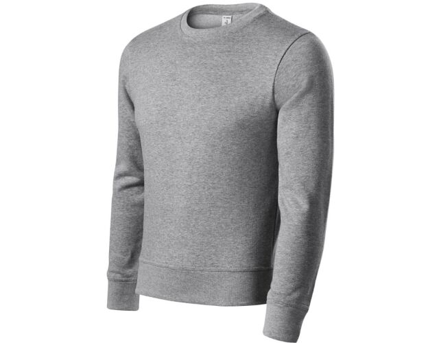 PICCOLIO ZERO P41 mikina unisex tmavě šedý melír