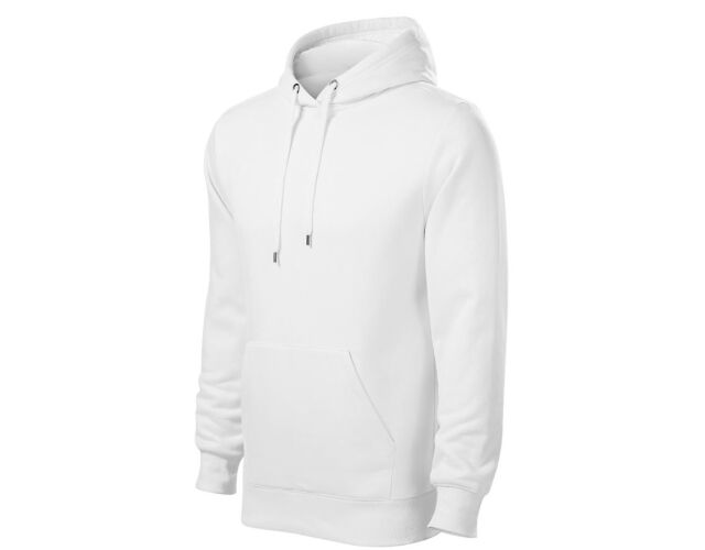 Pánská mikina Cape s kapucí bílá