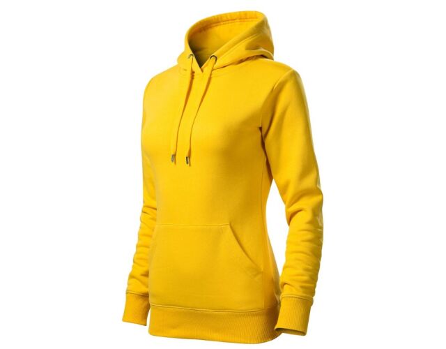 Dámská mikina Cape s kapucí žlutá