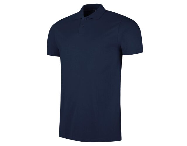 Polokošile pánská Single Jersey hladký úplet modrá navy Weston