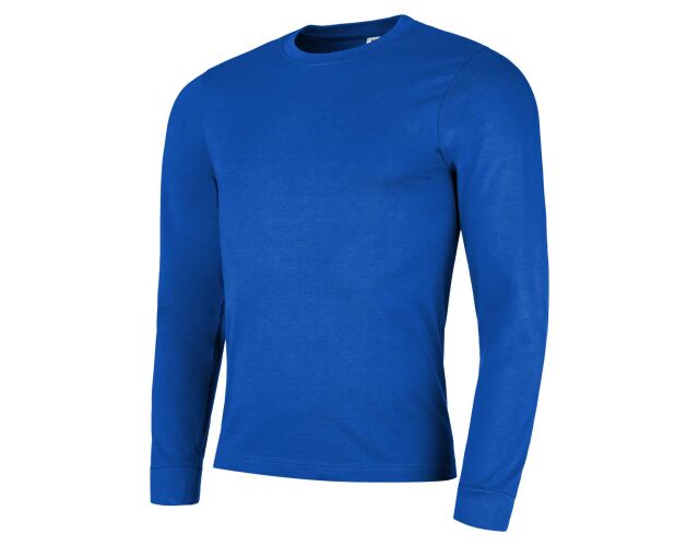 Tričko s dlouhým rukávem modré royal Tarek