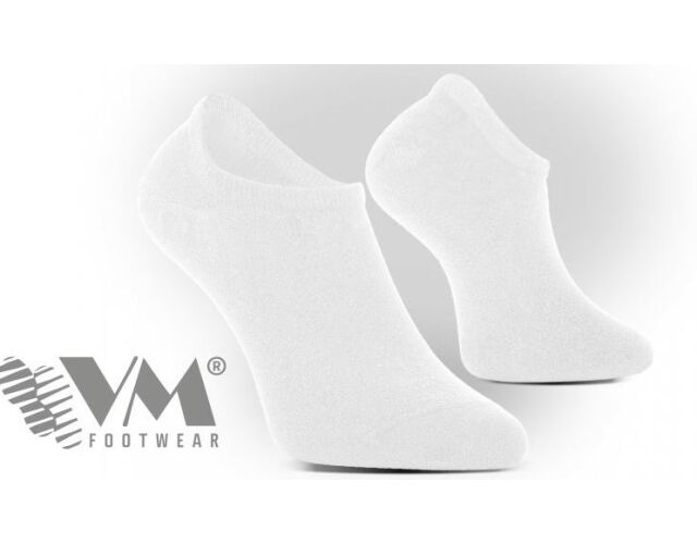 BAMBOO bambusové funkční ponožky ultra krátké bílá 3 pack