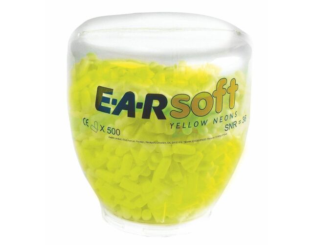 Zátky do uší 3M E-A-R SOFT doplňující nádoba 500 ks