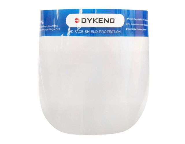 Zdravotnický ochranný plastový štít na obličej