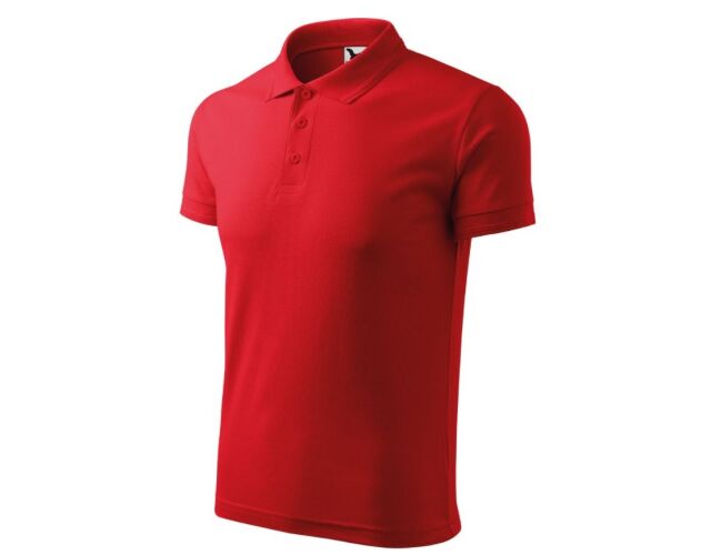 Polokošile pánská piké Malfini PIQUE POLO 203 červená