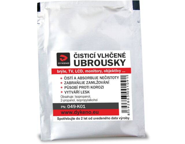 Čisticí vlhčené ubrousky