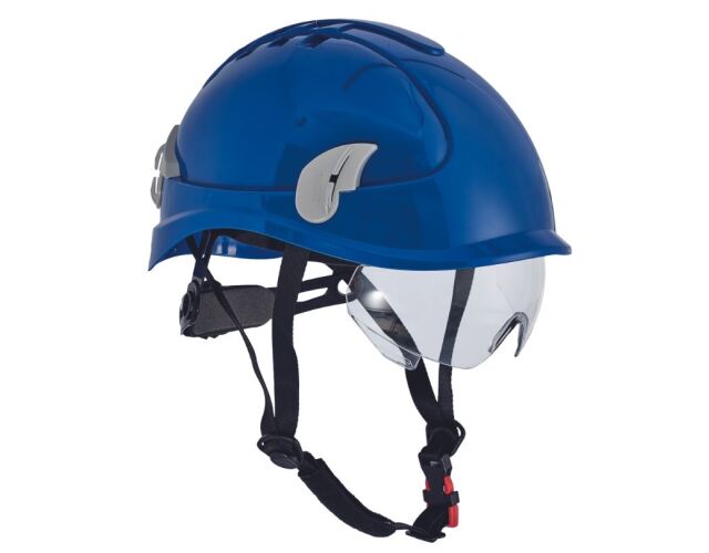 CERVA ALPINWORKER pracovní přilba ventilovaná HV modrá