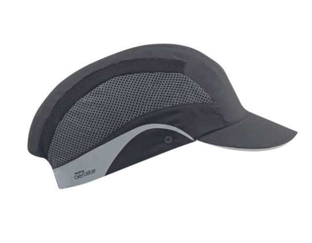 Čepice s plastovou vnitřní výztuhou JSP HARDCAP AEROLITE černá