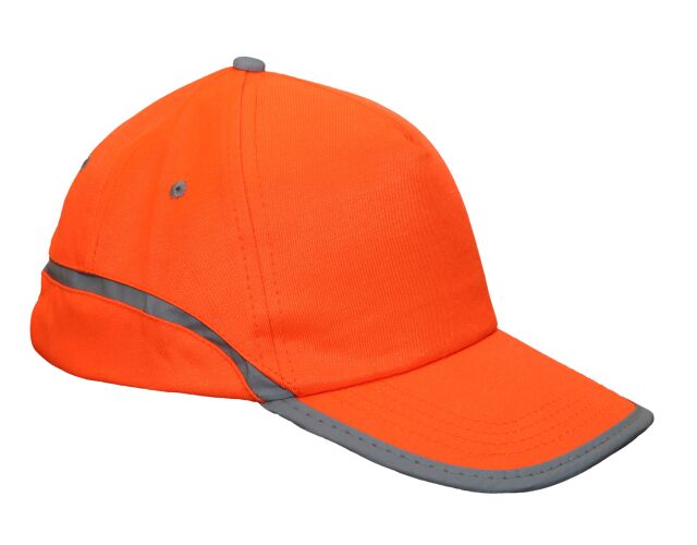 Callpo reflexní baseballová čepice oranžová