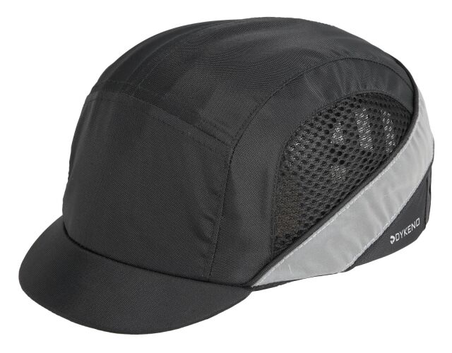 Dykeno ELLPONO ST reflexní čepice s výztuhou zkrácený kšilt černá