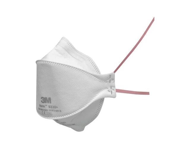 3M 9330+ Aura FFP3 NR D respirátor skládací bez ventilku třída ochrany FFP3
