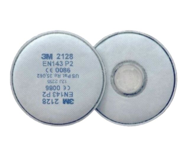 3M 2128 P2 R aktivní uhlí filtr organické a kyselé plyny výpary a ozón