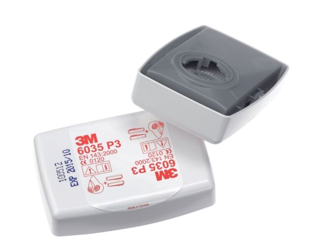 3M 6035 P3 R filtr na částice prach broušení řezání nebezpečné částice azbest