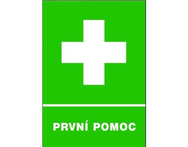 Bezpečnostní tabulka První pomoc