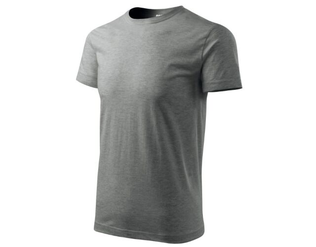 Malfini Basic 129 pánské tričko tmavě šedý melír