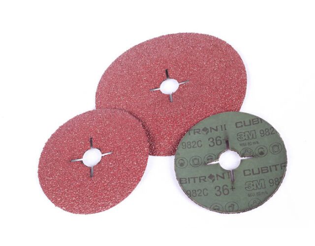 3M Cubitron II 982C fíbrový disk 125x22 zrnitost P36