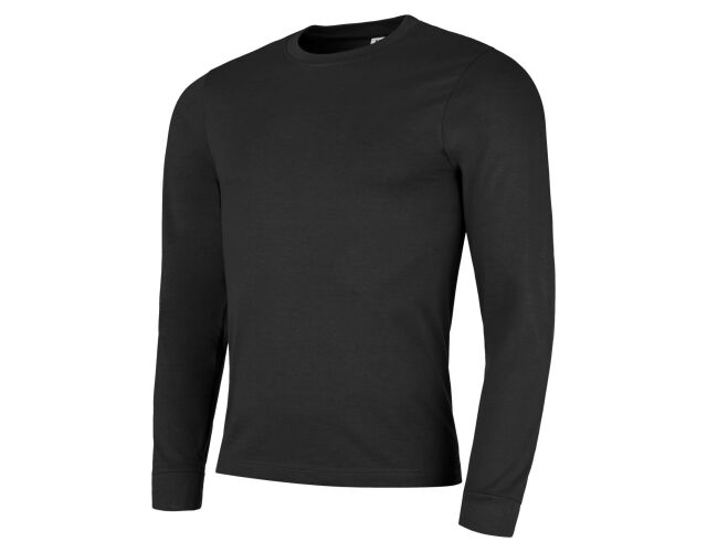 Tričko s dlouhým rukávem černé Tarek