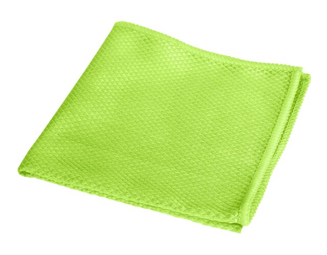 Utěrka z hladkého mikrovlákna SNECLAS 30x30cm limetková pro silné znečištěný