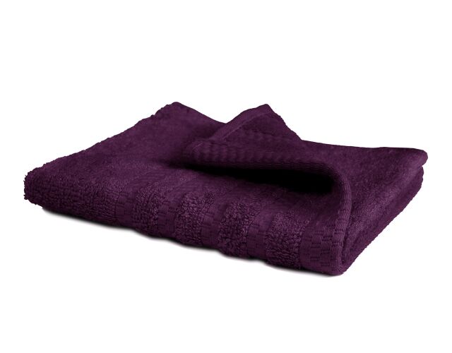 Bambusový ručník 30x50 cm švestková