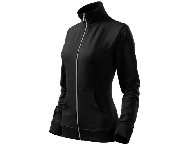 Malfini Viva409 mikina dámská dlouhý zip černá