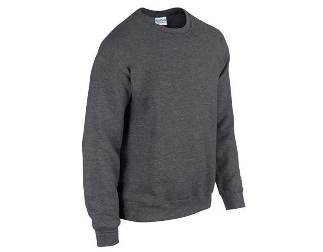 Mikina unisex tmavě šedý melír