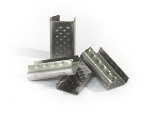 Spony pro PP pásku 12 mm ocel