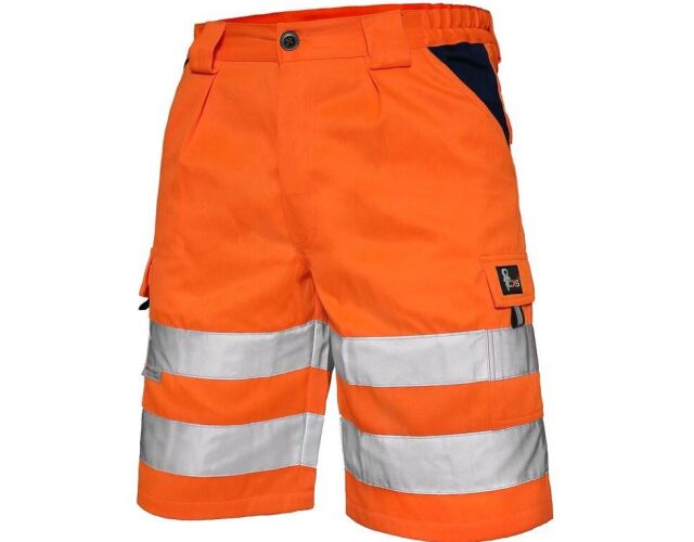CXS NORWICH reflexní pracovní kraťasy oranžovo modré