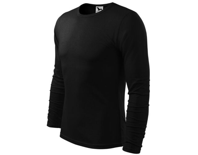 Pánské tričko s dlouhým rukávem Malfini Fit-T Long Sleeve černá