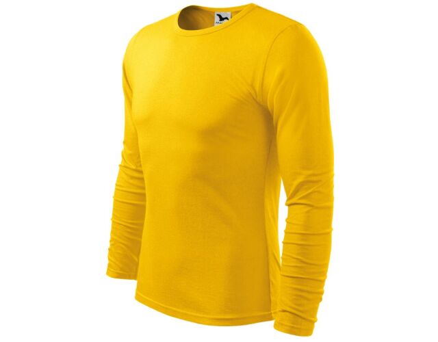 Pánské tričko s dlouhým rukávem Malfini Fit-T Long Sleeve žlutá