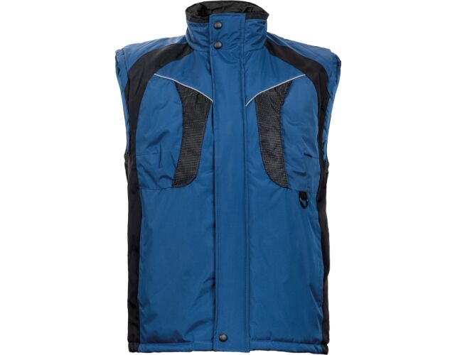Červa Nyala zimní pracovní vesta modrá