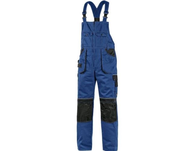 CXS ORION KRYŠTOF pracovní kalhoty s laclem modro černé