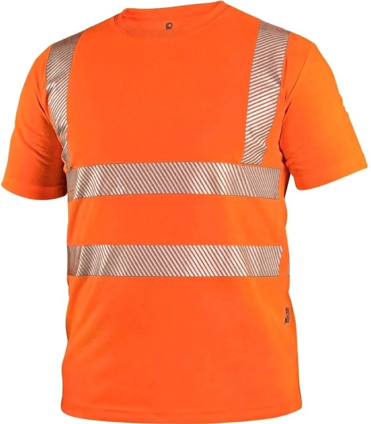 Levně CXS BANGOR výstražné tričko oranžové 2XL