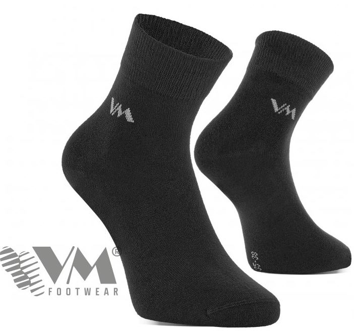 Levně BAMBOO bambusové funkční ponožky černá 3 pack 39-42