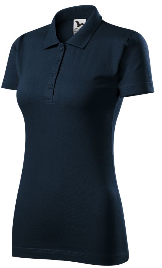 Levně Dámská polokošile Malfini Single J. 223 námořní modrá 2XL