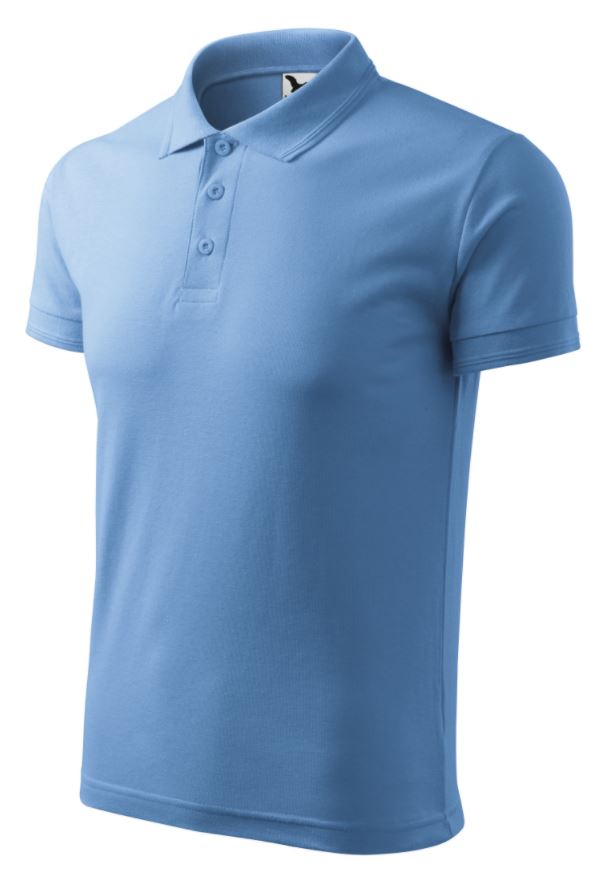 Levně Polokošile pánská piké Malfini PIQUE POLO 203 nebesky modrá 2XL